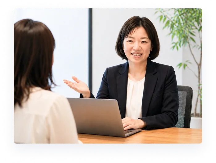 相談風景のイメージ